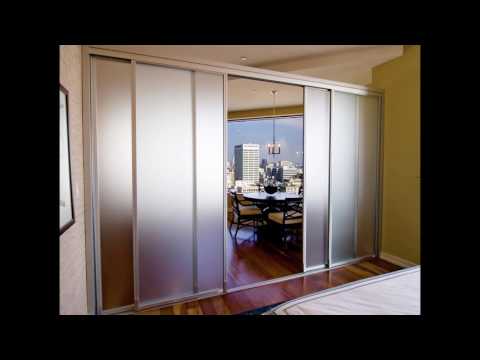 Glazed partition doors design