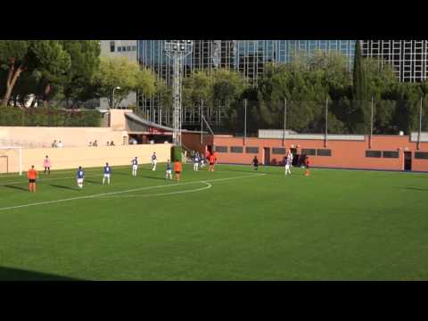 C.D. FORD "A" 1-0 A.D. SPORTING HORTALEZA "C" 1ª Parte 27/09/2015 Futbol