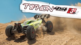Arrma Typhon 223S BLX 1:8 4WD RTR DSC zelená