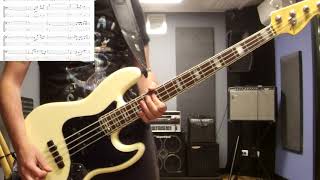 Magnum P.I. - Theme song (Bass cover with tab)