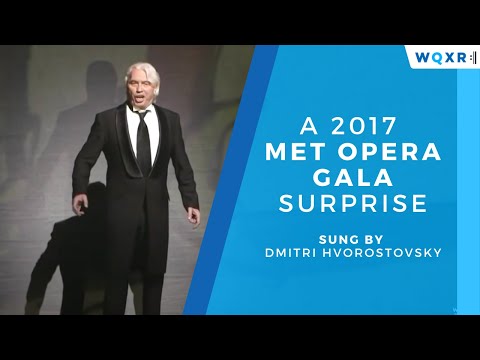 Dmitri Hvorostovsky: A 2017 Met Opera Gala Surprise