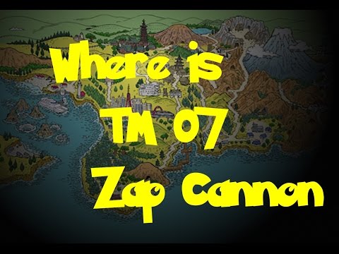 Where Is: TM 07 - Zap Cannon (Pokemon Gold/Silver/Crystal)