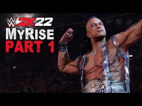 WWE 2K22 MyRISE Career Mode Part #1 - To The Performance Center!