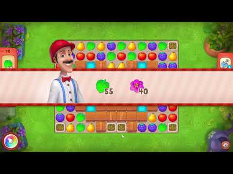 Gardenscapes 70 Hard Level - NO BooSTERS