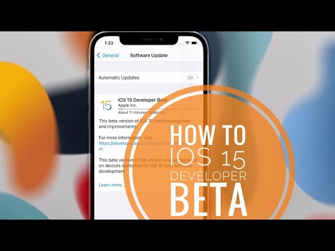 How To Update iPhone To iOS 15 Developer Beta