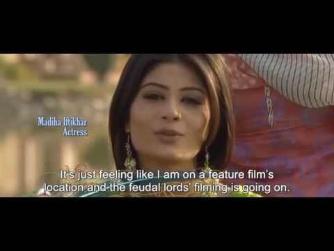 Actress Madiha Iftikhar discussing TV Serial 