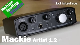 Video thumbnail for Sound Test of the  Mackie ONYX Artist 1•2 USB Audio Interface 2-In x 2-Out by expert island