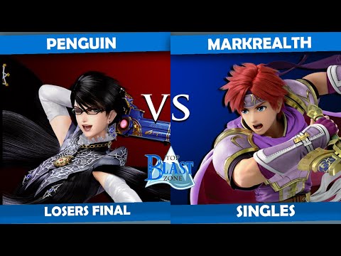 Top Blastzone 34 Losers Final - Penguin (Bayonetta) Vs. Markrealth (Roy) Smash Ultimate - SSBU