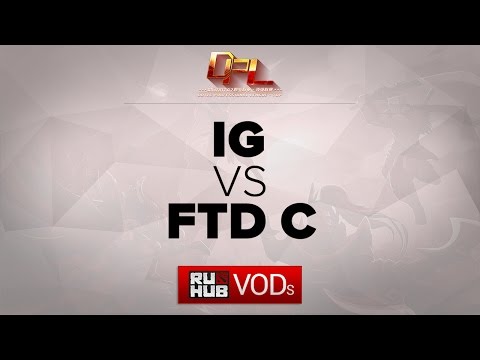 iG -vs- FTD.C || DPL Season 1 || Game 1