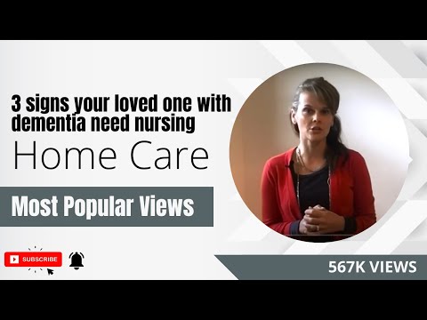 Top 3 signs your loved one with dementia needs nursing home care