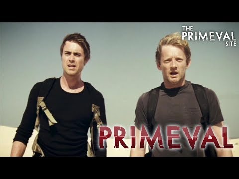 Primeval: Series 2 - Episode 5 - The Silurian Scorpions Chase Cutter and Stephen (2008)