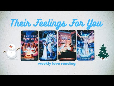 ALL SIGNS - THEIR FEELINGS FOR YOU! November 29 - December 5 2025 ☃️ Tarot Love Reading 