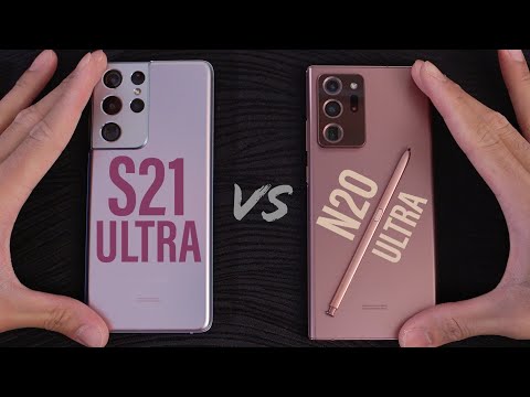 Samsung Galaxy S21 Ultra vs Note 20 Ultra SPEED TEST!
