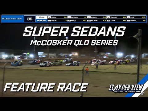 Super Sedans | McCosker QLD Series - Rockhampton - 12th May 2023 | ClayPerView