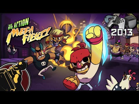 Big Action Mega Fight! (OUYA, 2013) | Gut gelaunt Schellen verteilen | Angespielt! #291
