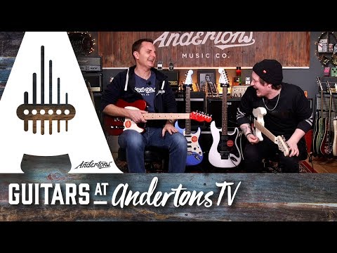 Демонстрация электрогитар Fender Squier Contemporary Stratocaster