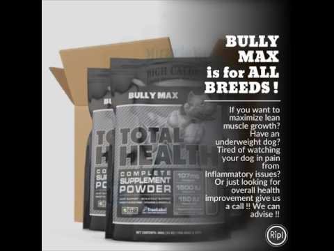 Bully Max Supplements in Canada!!