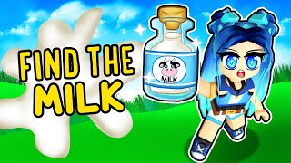 Find the MISSING MILK In Roblox!