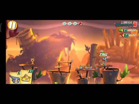 The Angry Birds 2 Game  Level 133 clip