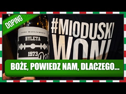 Boże, powiedz nam dlaczego, tu zesłałeś Mioduskiego?! Doping na meczu Legia - Piast