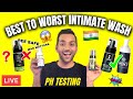 BEST TO WORST INTIMATE WASH IN INDIA | Best Intimate Wash for Men |HOW TO STOP SWEATY & STINKY BALLS