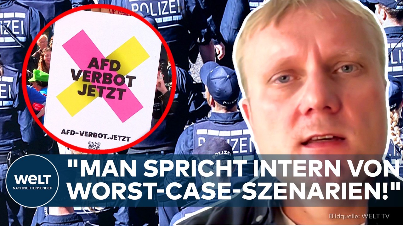 ERFURT: "Die Mobilisierung ist stark!" 50.000 Demonstranten! Polizei rechnet mit Ausnahmezustand!
