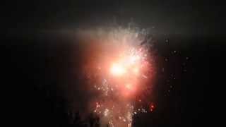 preview picture of video 'Benninger Kirbe 2014 - Feuerwerk'