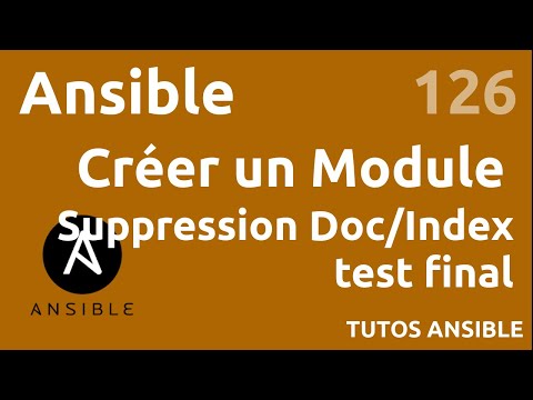 ANSIBLE 0 SOMMAIRE DE FORMATION