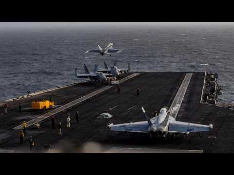 New US aircraft carrier heads towards Middle East after reports of dire conditions on USS Lincoln