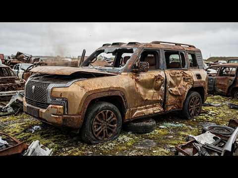 Thumbnail for ASMR CAR RESTORATION! From Scrap to Luxury Beast – Abandoned BYD Yangwang U8L Full Restoration ASMR by Yangwang