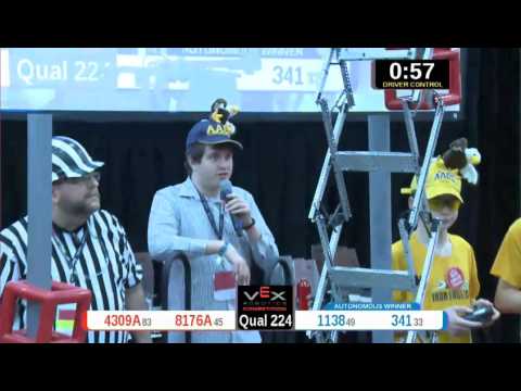 2015 VRC Engr Q224 - 4309A 8176A vs 1138 341 - 66 to 36 - VEX Worlds 2015 - Engineering Division