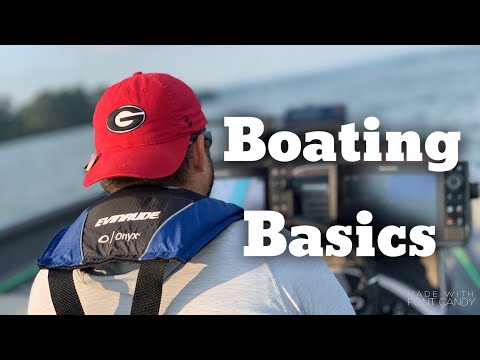 Boating for Beginners - Boating Basics - How to Drive a Boat