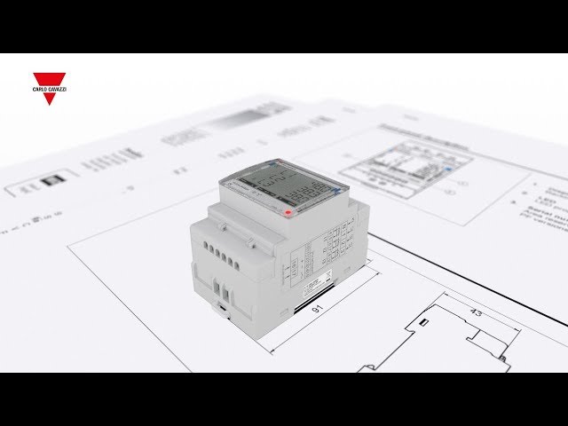 carlo gavazzi Moodularvesti em330 3f 2t 5a lcd
