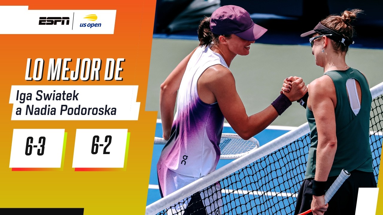 ¡FIN DEL SUEÑO PARA PODOROSKA! CAYÓ ANTE SWIATEK POR LA SEGUNDA RONDA DEL US OPEN | RESUMEN