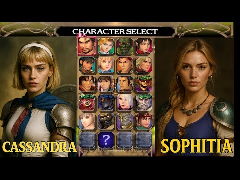 Soul Calibur 2 Characters in REAL life with Ai