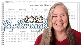 2022 OneNote Planner Flip Through