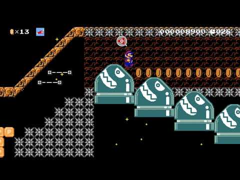 マリオ35周年記念 ! !　　ウルトラスピードラン　【40s】 by しょくにんのピオー 🍄 Super Mario Maker 2 #ajj