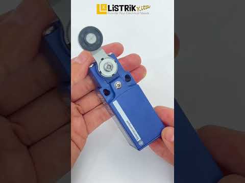 LIMIT SWITCH XCKN THERMOPLASTIC ROLLER LEVER 1NC+1NO SNAP PG11