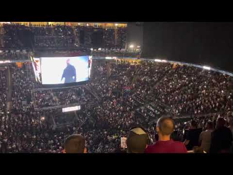 Fury vs Wilder 3 T-Mobile arena, Wilder entrance