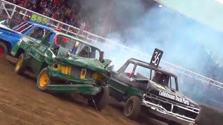 preview picture of video '2014 Armstrong Demolition Derby - Truck Heat 1'