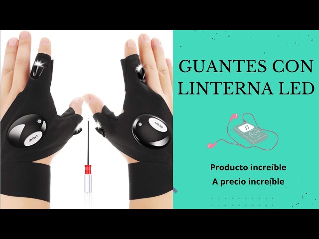 Vídeo relacionado con AMFUN Guantes LED Luminosos, Guantes led Accesorios de Pesca, Guante con Luz LEDS, para Hombre Padre Regalos Papa Hombres Cumpleaños