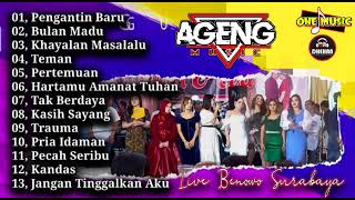 Download lagu 🔴Live Album Ageng Music Ft Cak met || BENOWO SURABAYA #dhehan_audio mp3