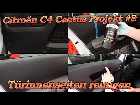 Citroën Project Part 8 - What a mess! Cleaning the inside of the doors with Sonax Interior Cleaner