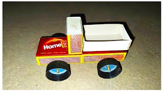 How to make mini Lorry Truck at home Small Matchbo