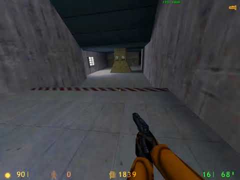 Half Life 1 BHOP on 1000FPS! [60FPS VIDEO] #shorts