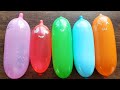 Making Slime with Funny Balloons - Satisfying Slime video #funnyballoons