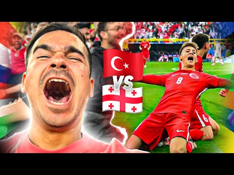 OMG!! ARDA GÜLER TRAUMTOR !! 😱🔥 TÜRKEI vs GEORGIEN - EM 2024 Stadionvlog