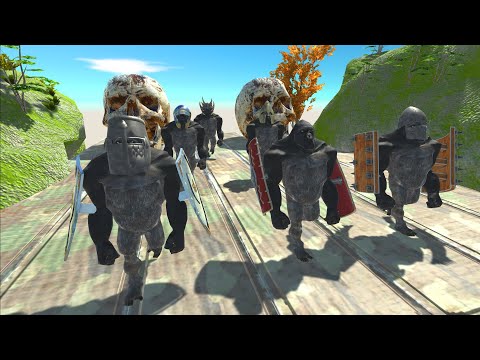 Strongest MUTANT PRIMATES Championship - Animal Revolt Battle Simulator