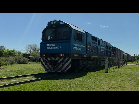 BCyL - 9447 con un vacío por San Lorenzo hacia Soldini. 05/10/26