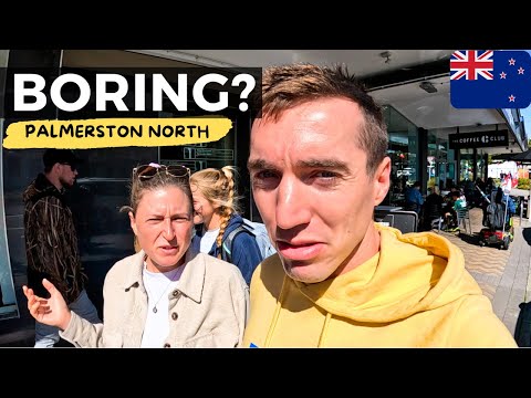 Is This THE MOST BORING TOWN In New Zealand? First Impression Palmerston North 🇳🇿